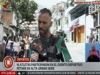 Miranda | 16 atletas vivieron la experiencia del evento Petare en Alta-Urban Serie