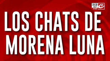 Los chats de Morena Luna
