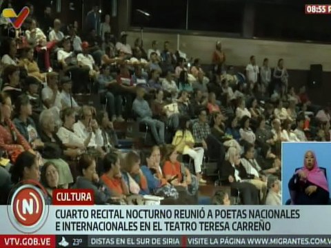 Poetas nacionales e internacionales alzaron su voz a favor de palestina y rechazaron actos genocidas