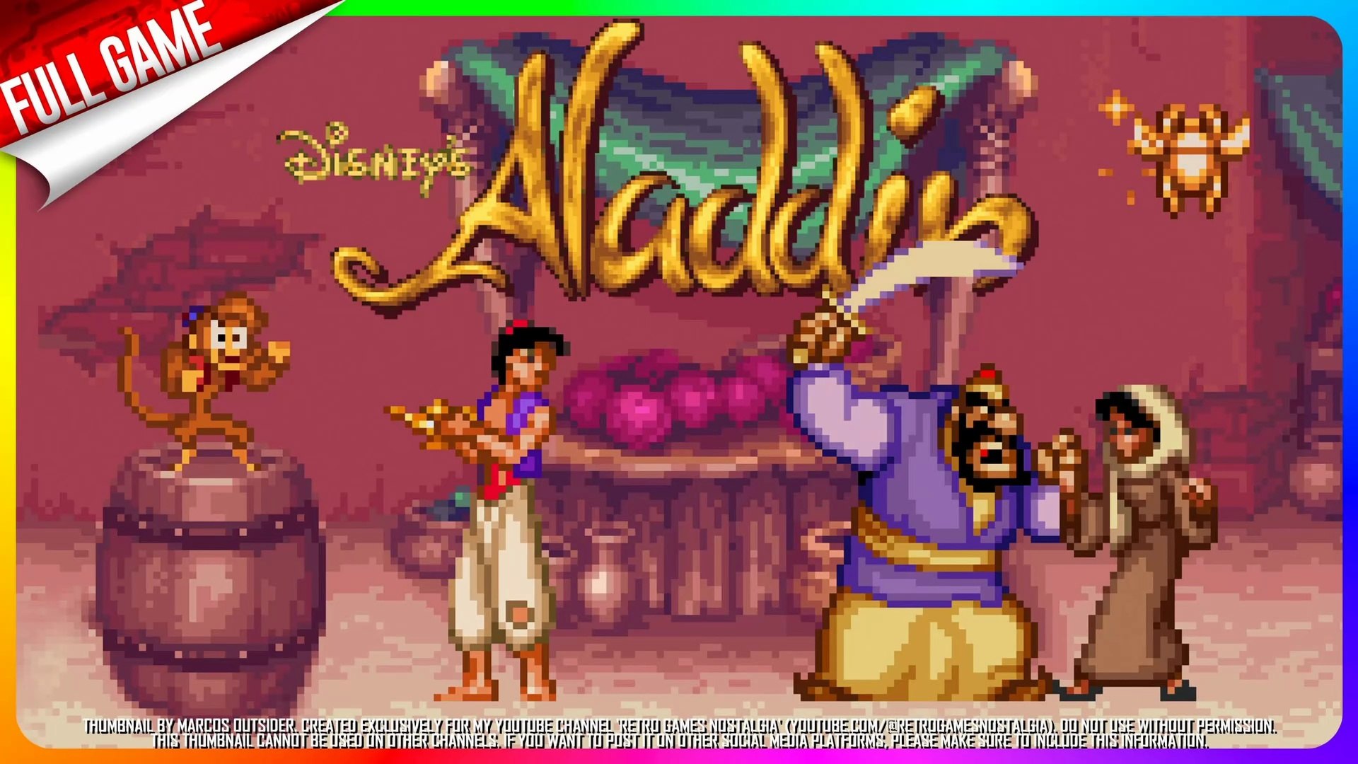 Aladdin (GBA - US) Longplay (All 70 Red Gems) - video Dailymotion