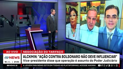 “Ação contra Bolsonaro não deve influenciar” afirma Alckmin sobre negociações do tarifaço
