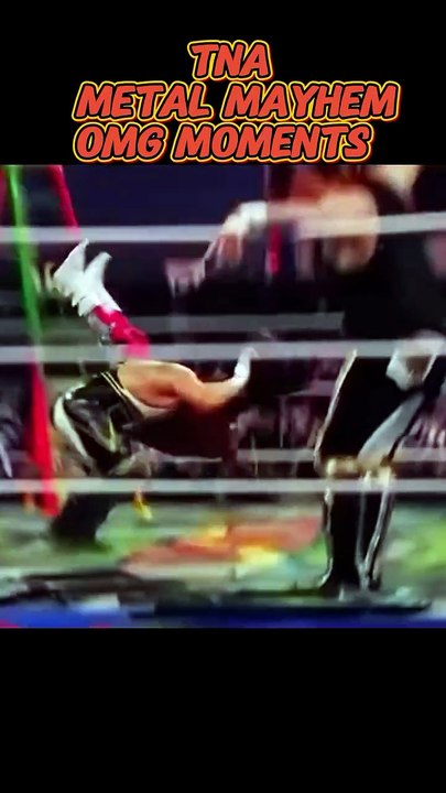 TNA Metal Mayhem Omg Moments #wwe #tna #prowrestling #fyp