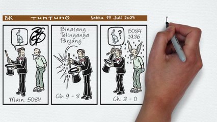 Kode Syair Boru Sunda Hari Sabtu 19 Juli 2025 #PakTuntung