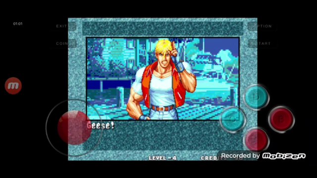 Fatal Fury 3 Geese Howard vs Terry Bogard Geese Howard é derrotado por Terry Bogard