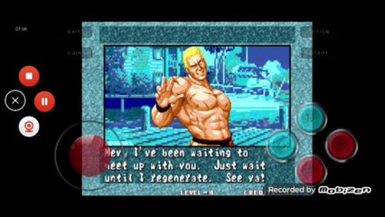 Fatal Fury 3 Geese Howard vs Terry Bogard luta completa