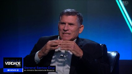 General Santos Cruz critica Bolsonaro por não reconhecer derrota nas eleições de 2022 🇧🇷