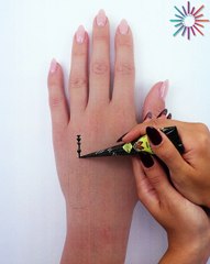 Top design idea for henna patterns😍