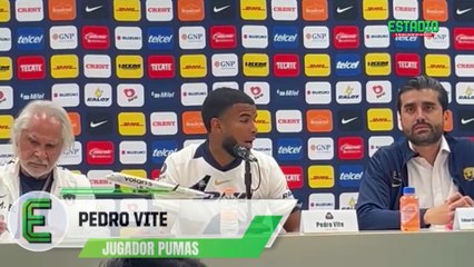 Pedro Vite LLEGÓ a Pumas: sus primeras palabras ILUSIONAN | Estadio Deportes