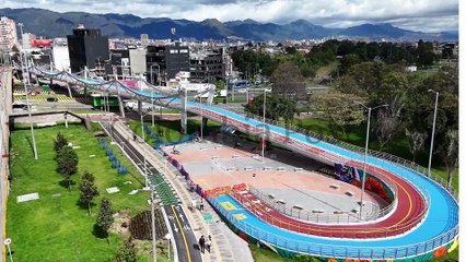 Entregan nuevo puente peatonal en la calle 80 localidad de Engativá