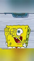 Air Melunturkan cat tembok seperti di Kartun Spongebob _ Spongebob Nggak bohong_ #shorts #spongebob