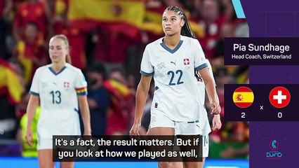 Sundhage feels transformation in Swiss despite Euros exit