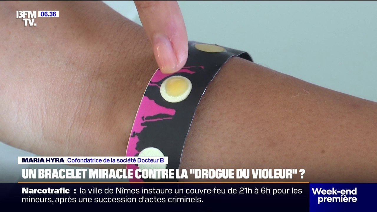 Contre le GHB, une société lance un bracelet pour détecter la "drogue du violeur"