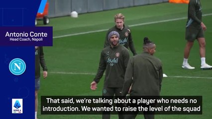 De Bruyne has thrown himself into life at Napoli - Conte