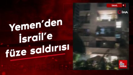Yemen’den İsrail’e füze saldırısı: İran destekli Husiler üstlendi
