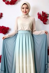 [4K] Beauty Middle East Hijab Lookbook 282