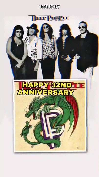 Happy Anniversary to Deep Purple 40th Studio Album
