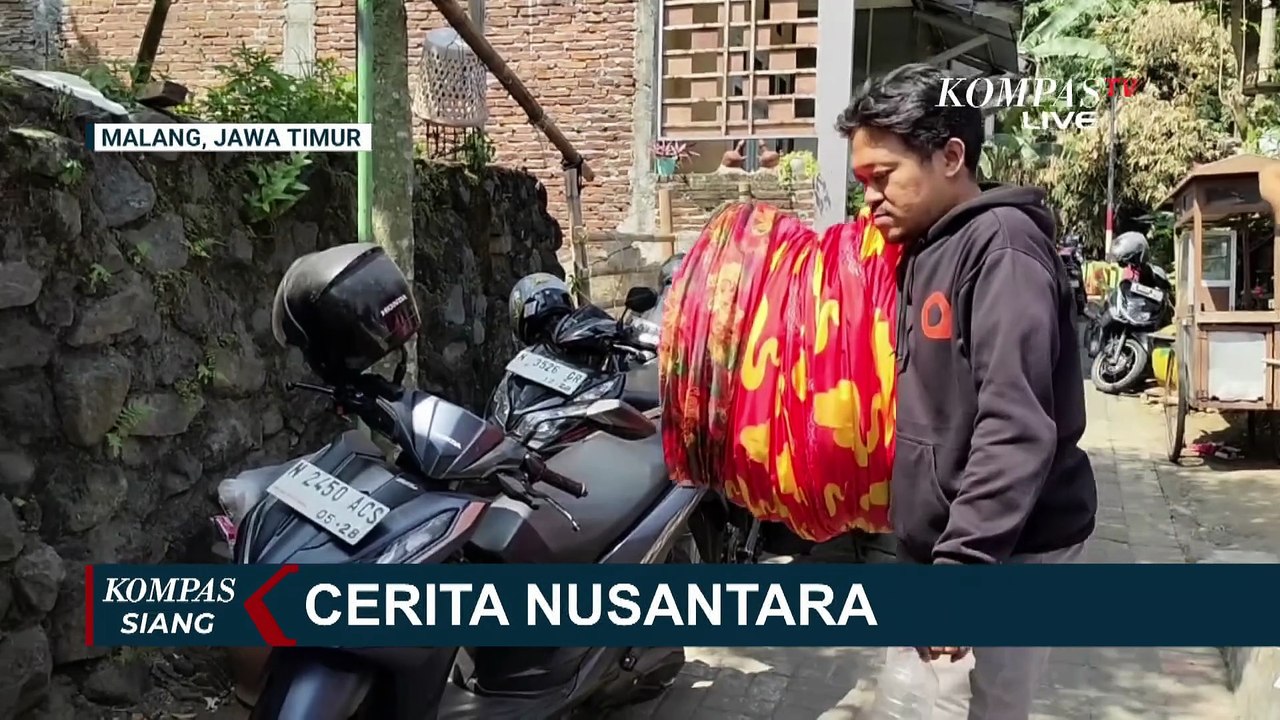 Permintaan Naik 50 Persen, Lampion Merah Putih Laris Manis Jelang HUT RI | KOMPAS SIANG