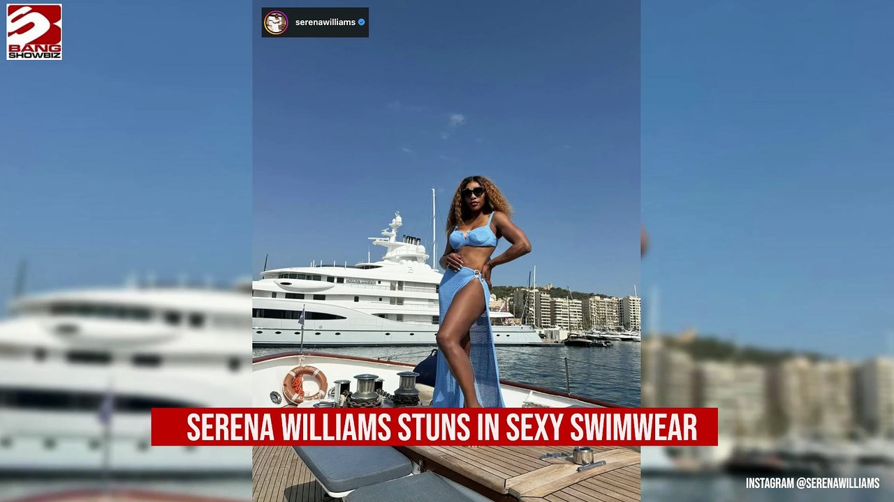 WATCH: Serena Williams stuns in sexy swimwear as she shares luxury vacation snaps