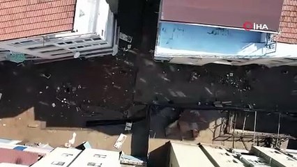 Başkentte selin hasarı gündüz gözüyle ortaya çıktı