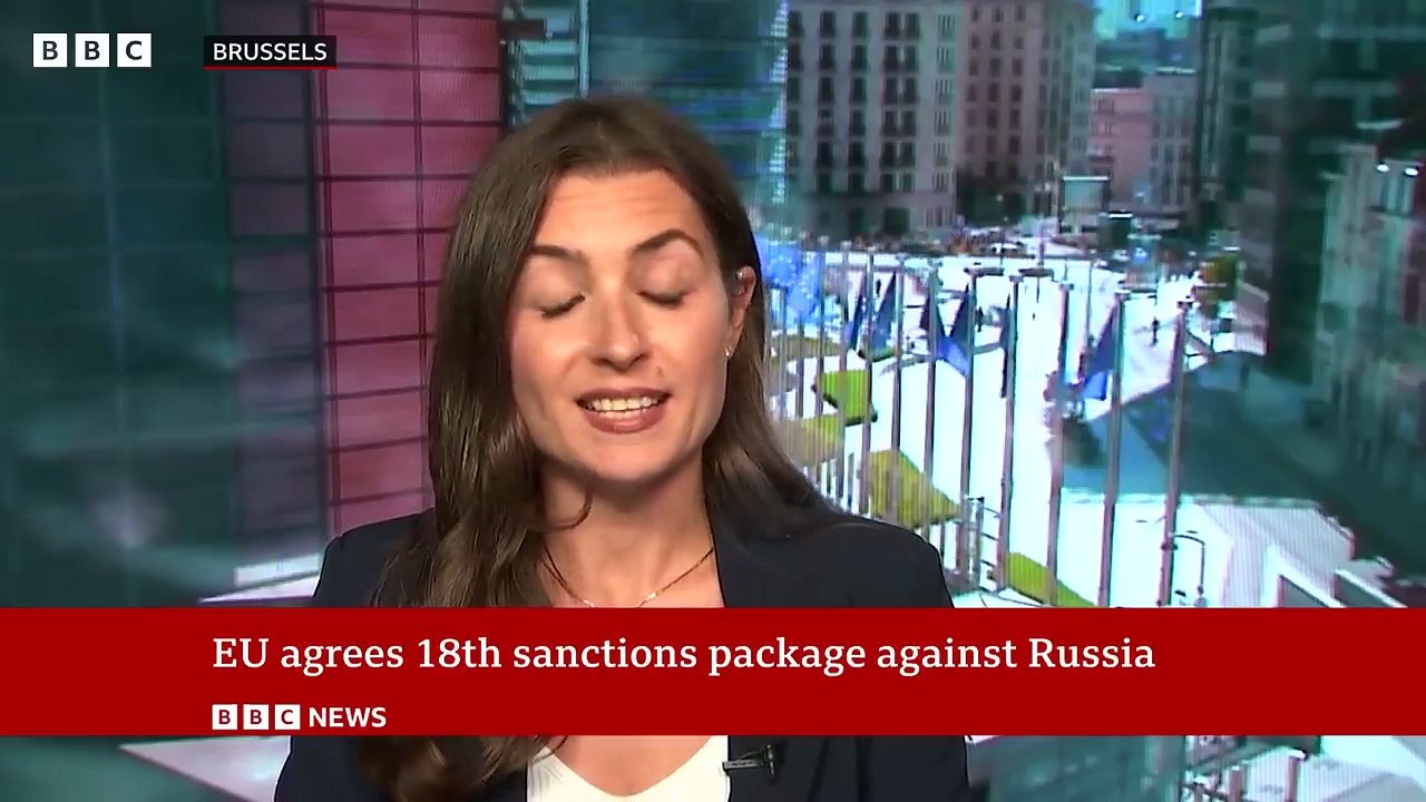 EU places 'strongest sanctions yet' on Russia | BBC News