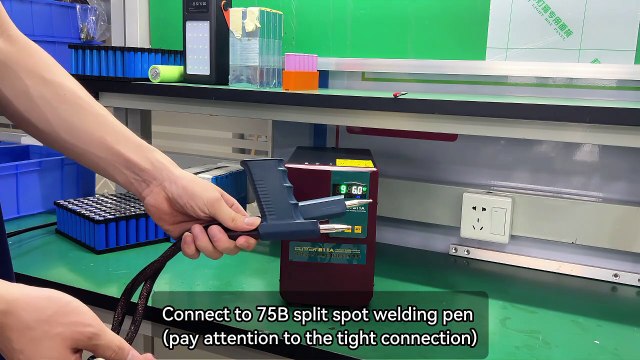 811A Spot Welding Machine With 75B Spot Welding Pen Operation Video