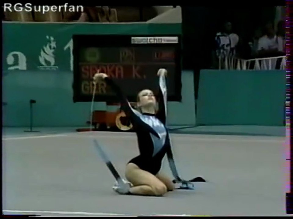 Kristin Sroka Ribbon OG Qualifications 1996