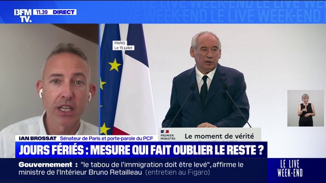 Budget 2026: Si le gouvernement persiste à mettre en place ce plan, il sera inévitablement censuré , affirme Ian Brossat (PCF)