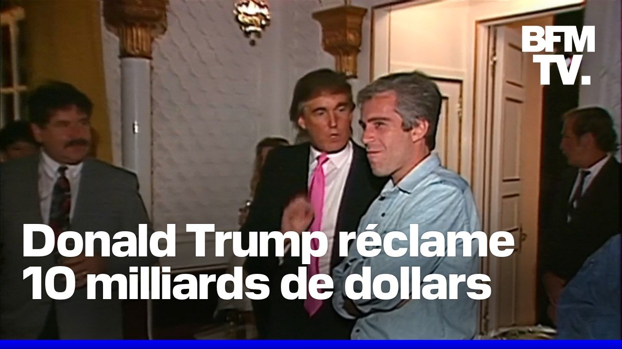 Affaire Epstein: Donald Trump poursuit le Wall Street Journal pour diffamation