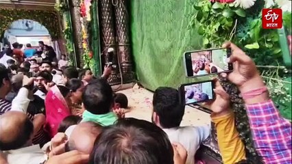 बांके बिहारी मंदिर पहुंचे ऊर्जा मंत्री एके शर्मा का जबरदस्त विरोध; पुजारियों ने मूर्ति को पर्दे से ढंका, महिलाओं ने की नारेबाजी