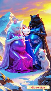 Cat ai story || ai cat story For more follow on YouTube channel @kicksofun #kicksofun #viral #cutecat #pregnantcats #pregnancat #fyp #viralcat #cataistory #foryou