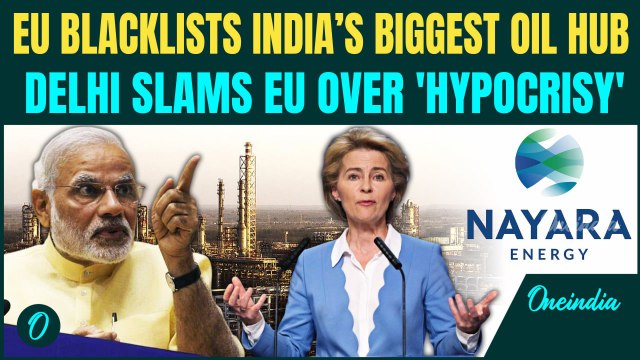 India LASHES OUT As EU Targets Gujarat Refinery Over Russian Oil Ties, Sanctions Spark Firestorm