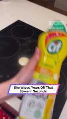She Cleaned Her Hob—The Final Result Is INSANELY Satisfying!