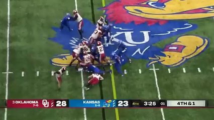 When Caleb Williams stripped the ball from his own teammate to clinch a big first down. #sports