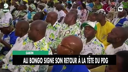 [#Reportage] Gabon : Ali Bongo signe son retour à la tête du PDG