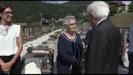 Mattarella in Trentino commemora catastrofe della Val di Stava