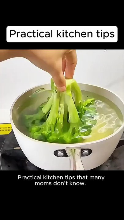 Practical Kitchen Tip