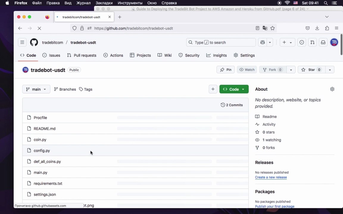 🚀 Deploying the TradeBit Arbitrage Bot to AWS EC2 Without a Local PC | Full GitHub-to-Cloud Guide