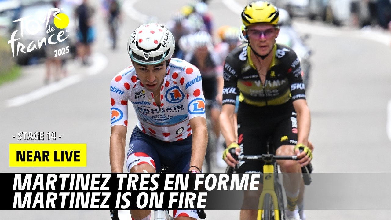Martinez prince of the mountain - Stage 14 - Tour de France 2025