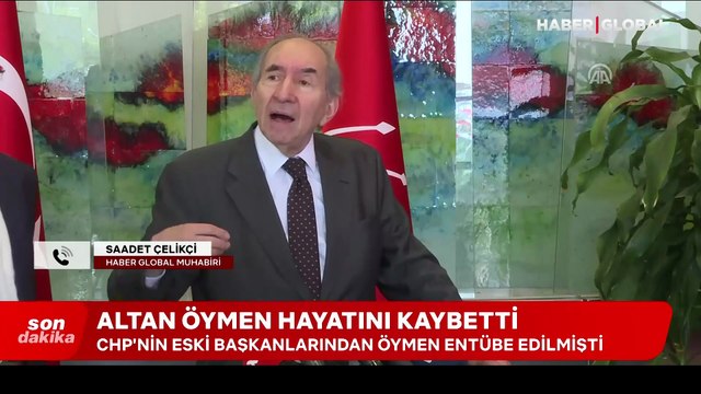 Eski CHP Genel Başkanı Altan Öymen hayatını kaybetti