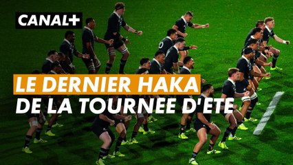 Ardie Savea mène le Ka mate des All Blacks pour le 3e et dernier test match
