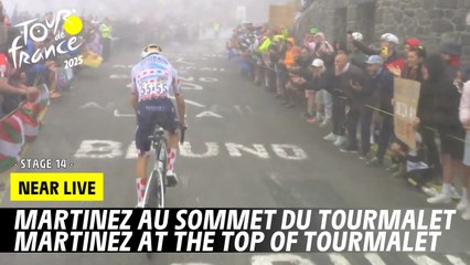KOM at the Tourmalet for Martinez - Stage 14 - Tour de France 2025