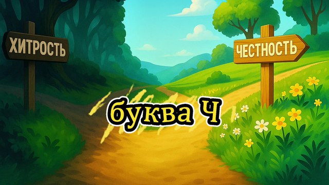 Буква Ч, Честность, алфавит - азбука для детей, христианская азбука