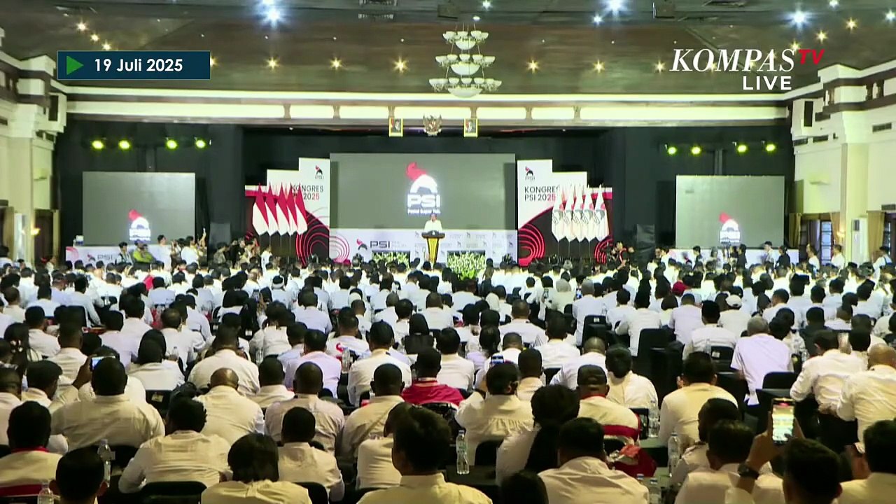 Blak-blakan! Pesan Jokowi ke Kaesang Pangarep di Kongres PSI 2025: Pesan Saya Mas Ketum..