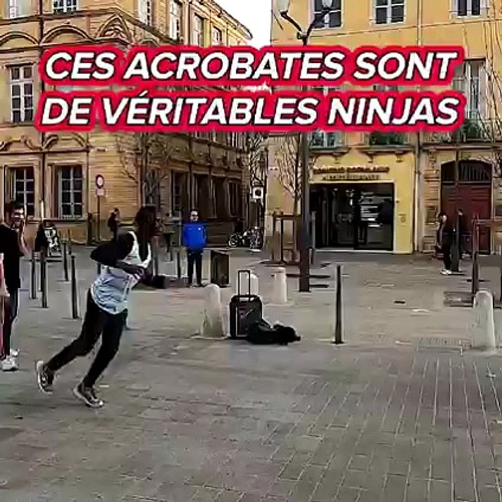 Des Ninjas dans la rue !