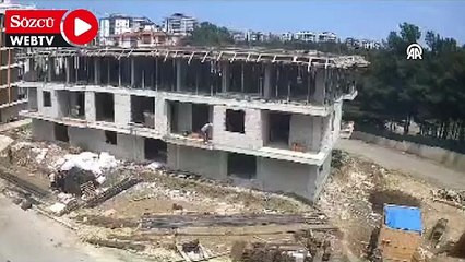 Apartmandan düşen tuğla ustası hayatını kaybetti