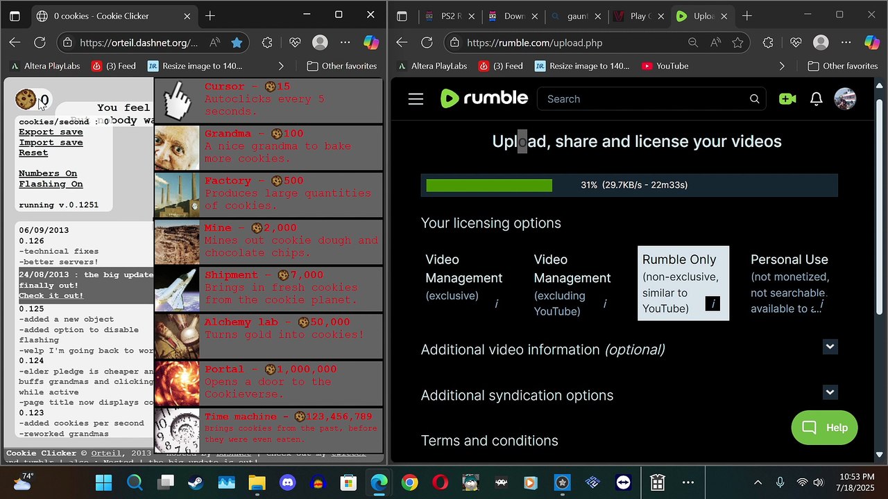 XD COOKIE CLICKER EP 1