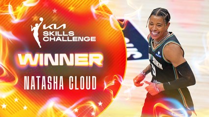 Natasha Cloud wins 2025 WNBA All-Star Kia Skills Challenge