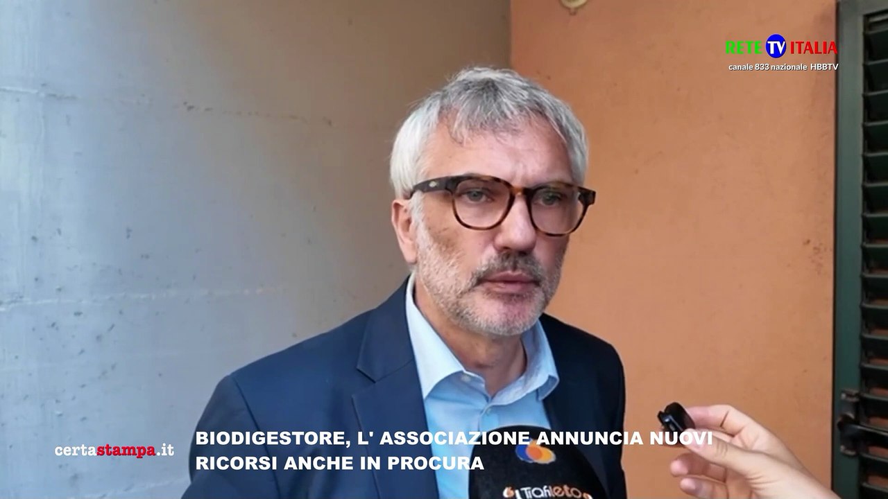 BIODIGESTORE, L' ASSOCIAZIONE ANNUNCIA NUOVI RICORSI ANCHE IN PROCURA