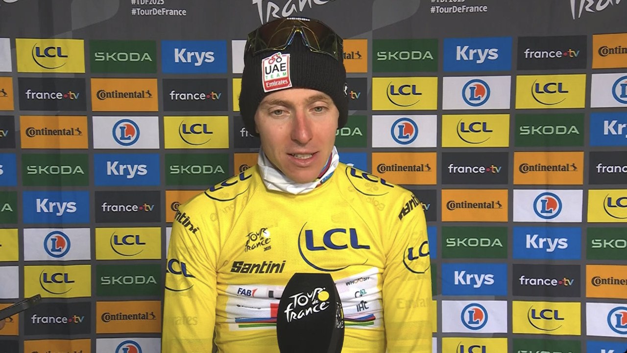 Tour de France 2025 – Tadej Pogacar : "Je ne sais pas ce qui est arrivé à Remco Evenepoel… triste pour lui"