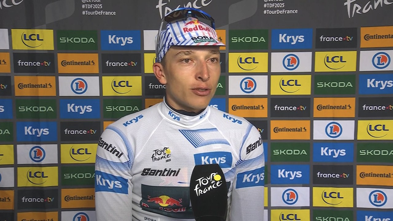 Tour de France 2025 – Florian Lipowitz : "Nous allons devoir discuter avec Primoz Roglic…"